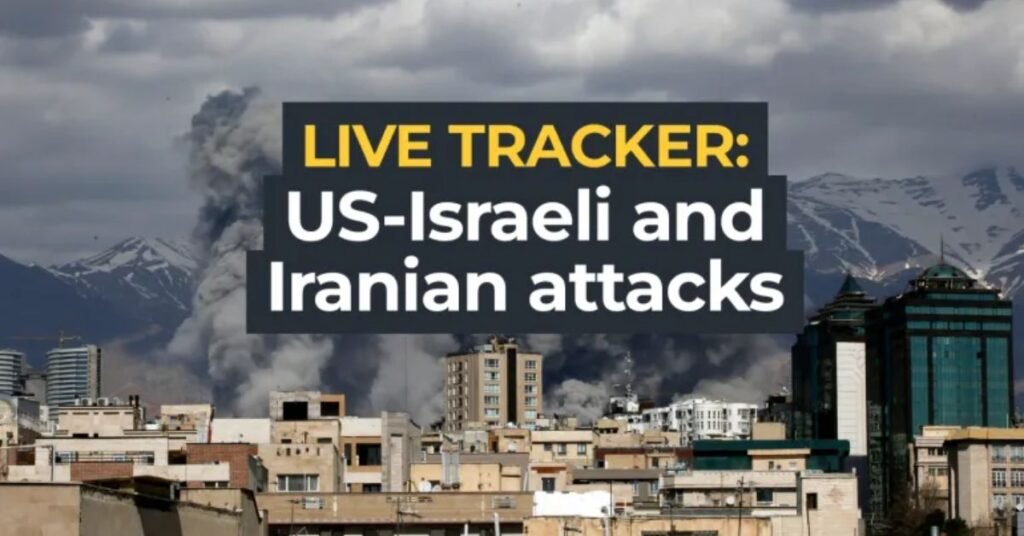 Live tracker iran war